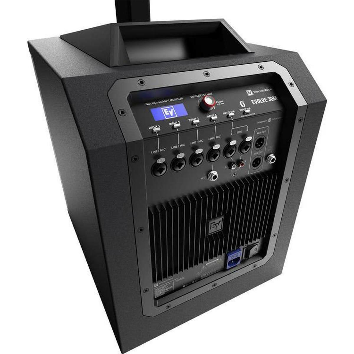 Electro-Voice EVOLVE50M-SB-US Portable 1000W Bluetooth-Enabled Subwoofer (Black)