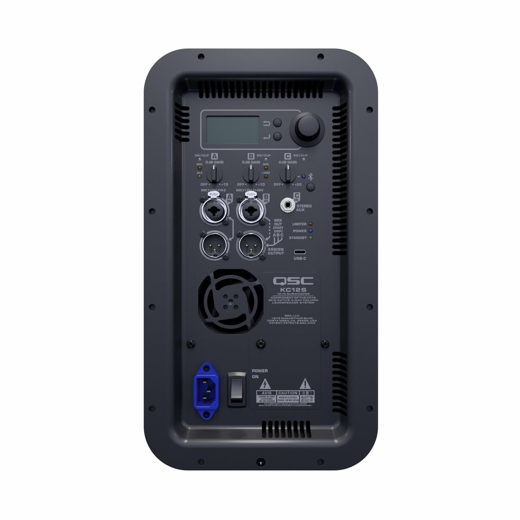 QSC KC12-WH System Column Line Array PA, White