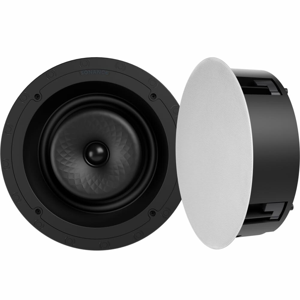 Sonance VX80R 8" Round In-Ceiling Speaker Pair