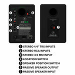 Mackie CR8BT 8" Creative Reference Powered Studio Monitors with Bluetooth