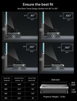 AWOL Vision LTV-3500 PRO 4K 3D Ultra Short Throw Triple Laser Projector