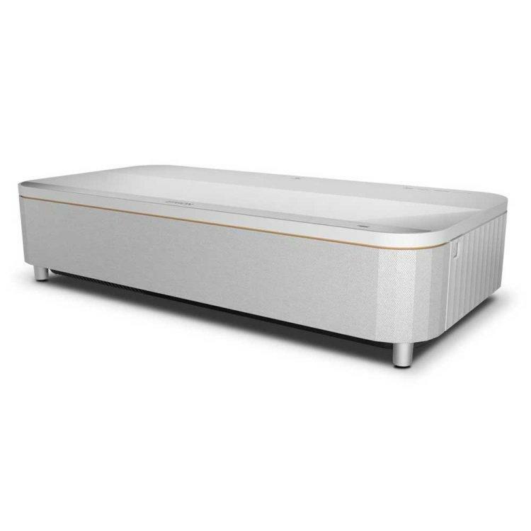 Epson QS100 4K PRO-UHD HDR 3LCD Ultra Short Throw Laser Projector - White