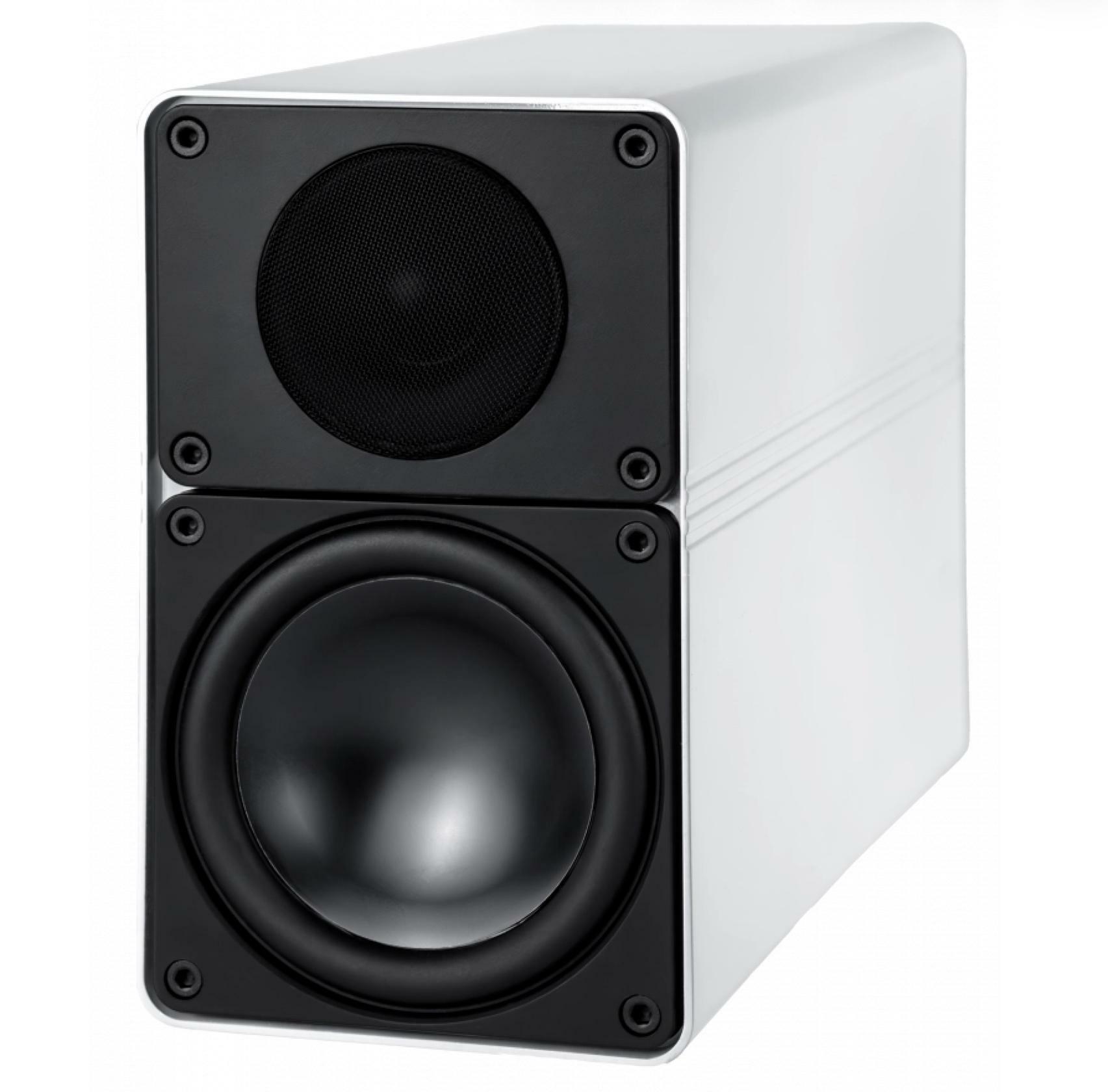 Elac BS305-GW 4.5" 2-Way Bookshelf - Gloss White