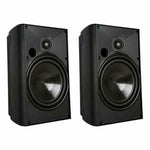 Proficient AW525BLK Outdoor Speaker Pair, Black