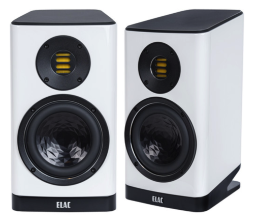ELAC VBS403-GW Vela 2-Way Bookshelf Speakers - (Pair) Gloss White