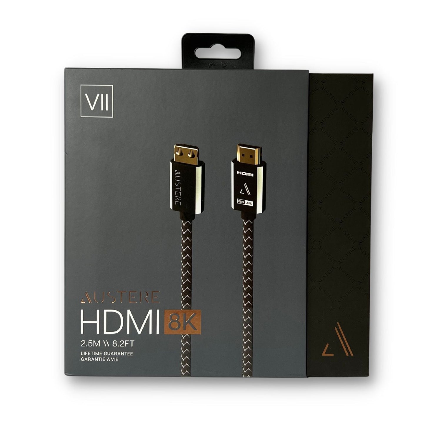 Austere VII Series 8K HDMI Cable 2.5m Ultra High Speed HDMI, 48Gbps for 8K60