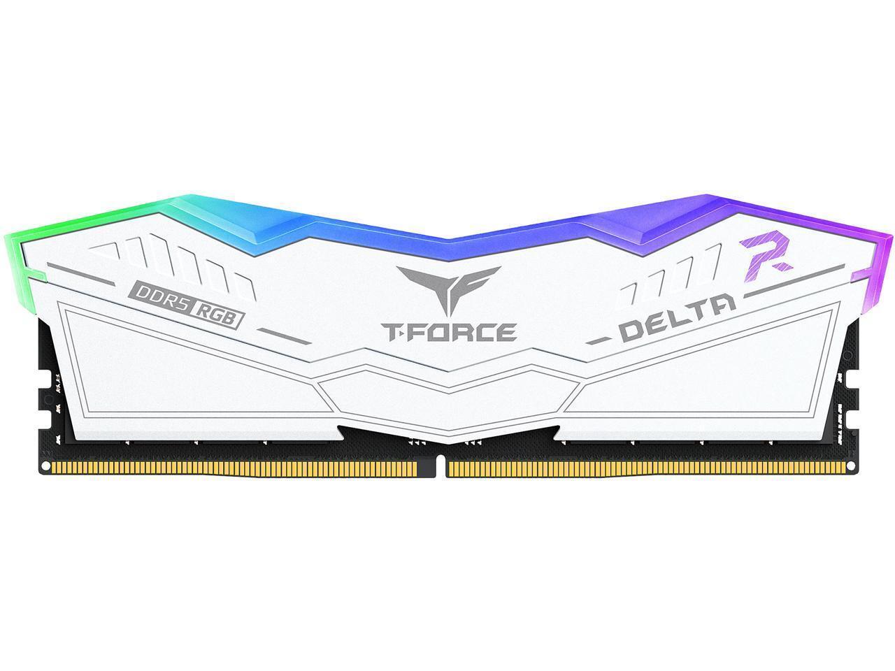 Team Group Delta RGB DDR5 32GB (2 x 16GB) 288-Pin PC RAM DDR5 7800 (PC5 62400)