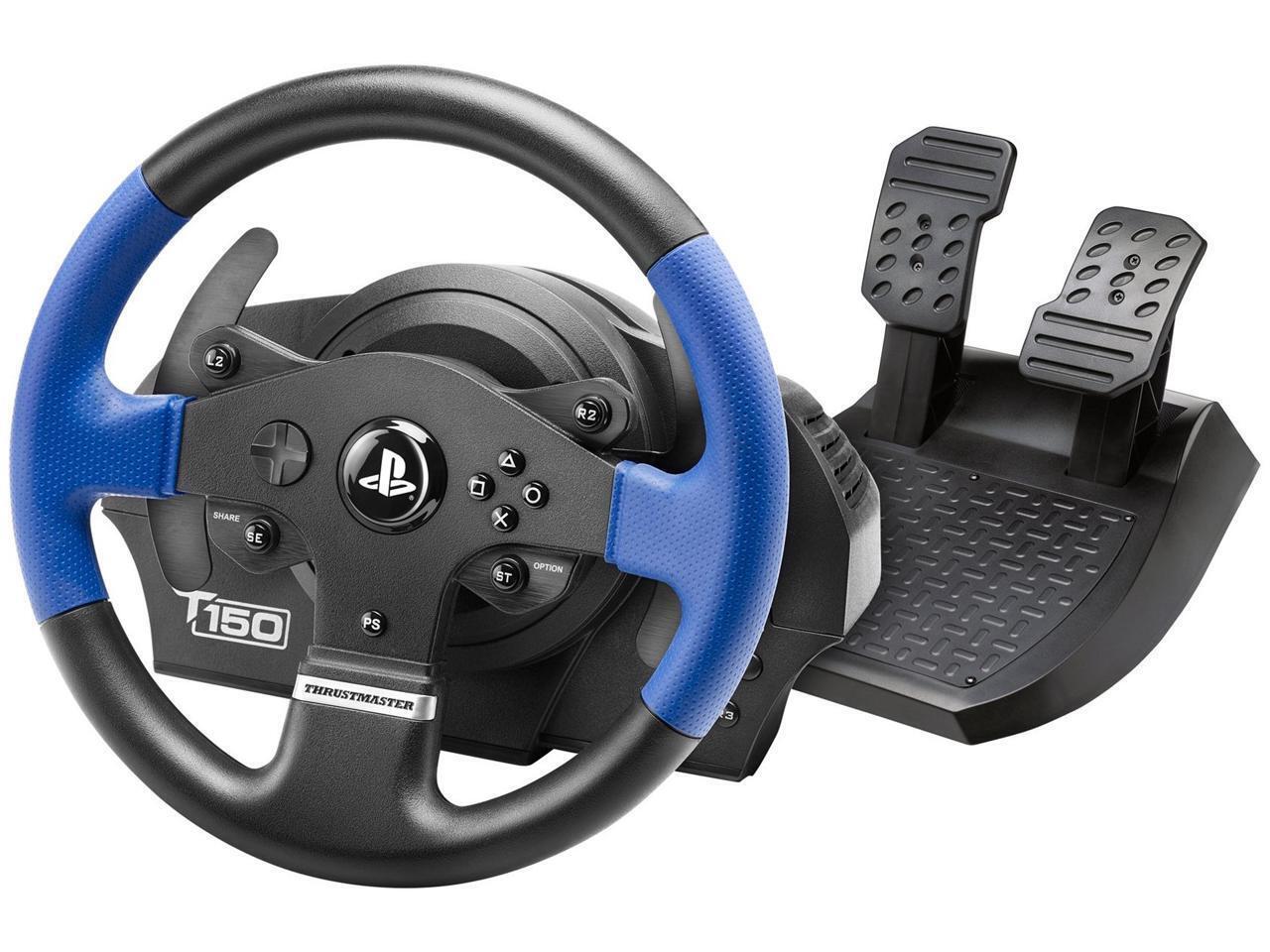 Thrustmaster T150 Rs Force Feedback Racing Wheel (PS5, PS4, PS3, PC)