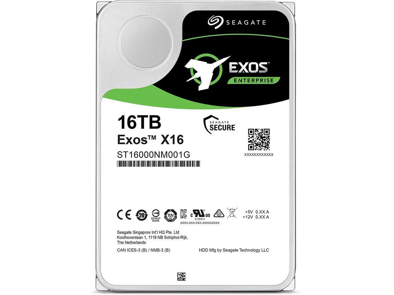 Seagate Exos 16TB Enterprise HDD
