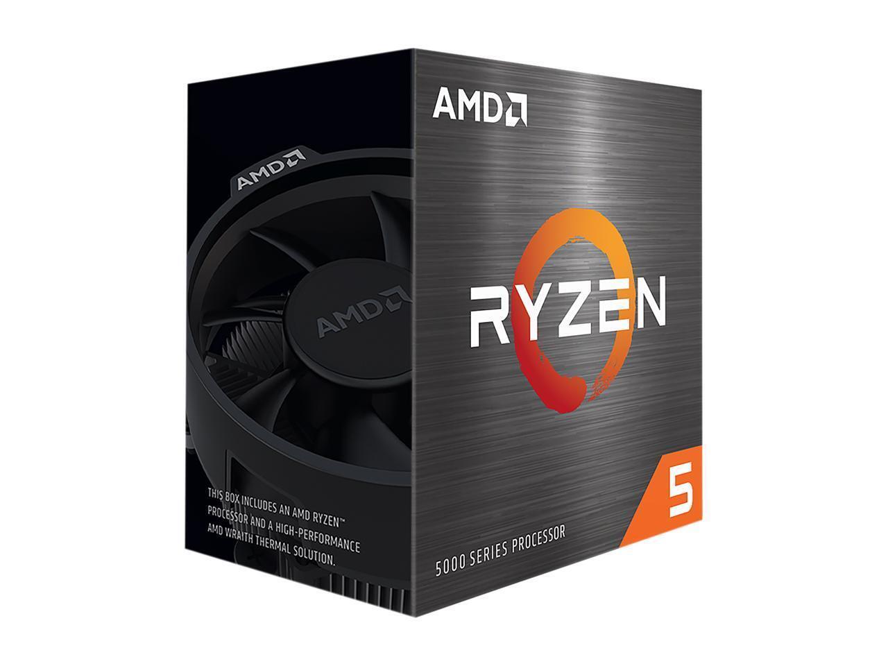 AMD Ryzen 5 5500 - Ryzen 5 5000 Series 6-Core Socket AM4 65W Desktop Processor