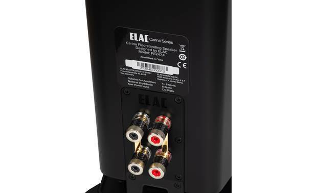 ELAC Carina FS247.4 Floor-standing Speaker FS247.4-SB (Satin Black, Each)