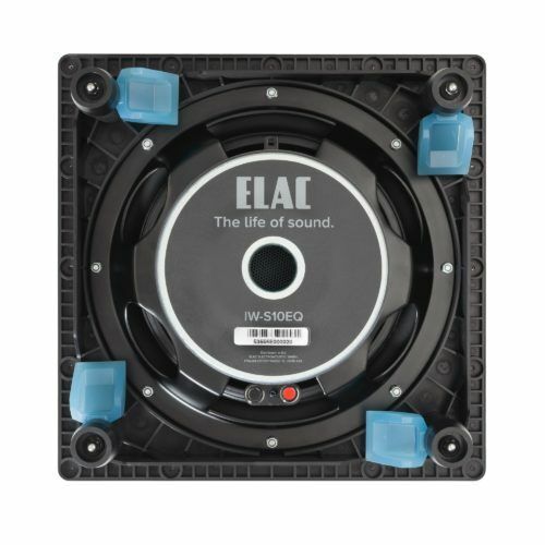 ELAC Integrator Series In-Wall Powered Subwoofer with CVC and Auto EQ(Each)