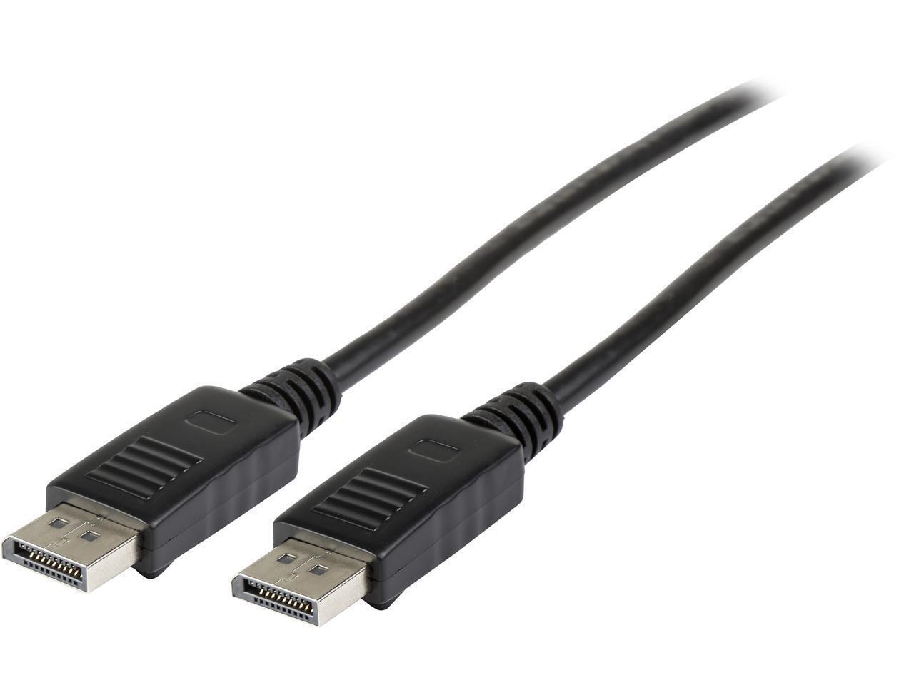 Tripp Lite P580-006 6 ft. Black DisplayPort to DisplayPort Cable with Latches