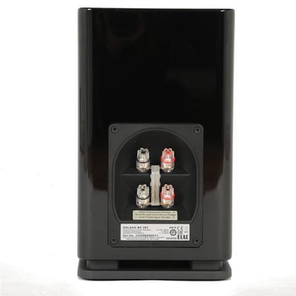 Elac BS283-GB Solano Bookshelf Speaker BS283 Gloss Black (Pair)