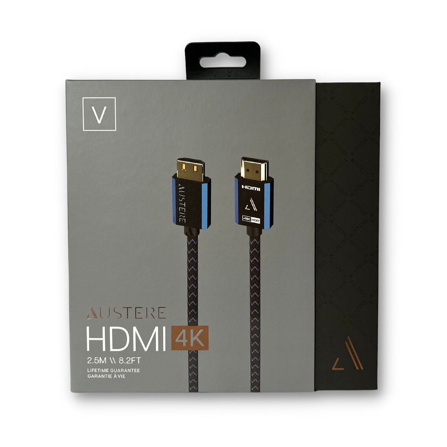 Austere V Series 4K HDMI Cable 2.5m Premium Certified HDMI, 4K HDR, 18Gbps-4K60
